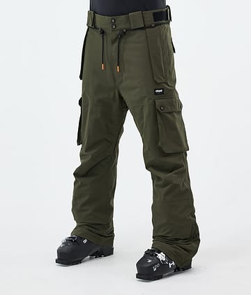Dope Iconic Pantalon de Ski Olive Green