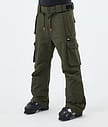 Dope Iconic Ski Pants Men Olive Green