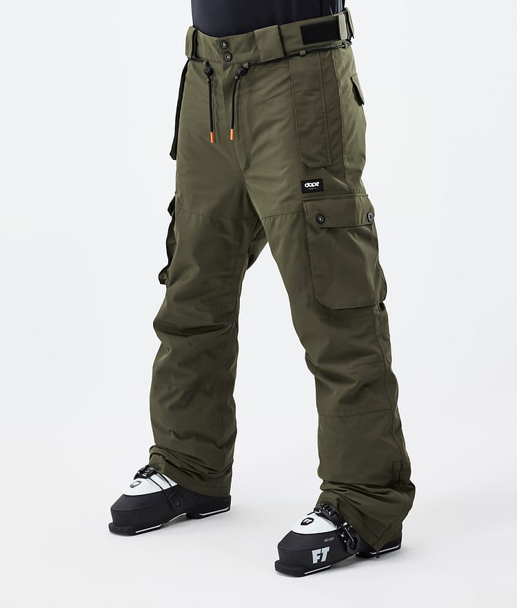 Dope Iconic Pantalon de Ski Homme Olive Green, Image 1 sur 7