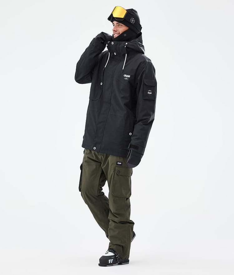 Dope Iconic Skibukser Herre Olive Green, Billede 2 af 7