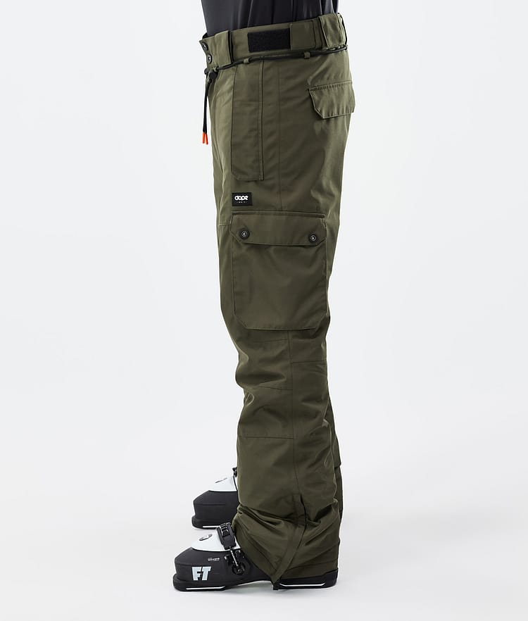 Dope Iconic Pantalon de Ski Homme Olive Green, Image 3 sur 7