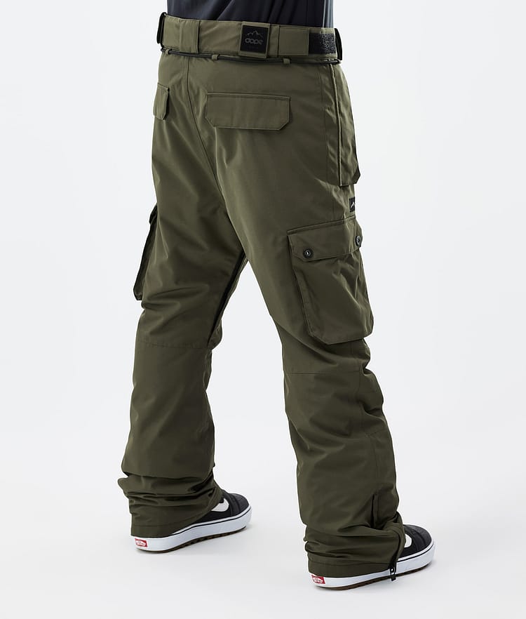 Dope Iconic Pantaloni Snowboard Uomo Olive Green, Immagine 4 di 7