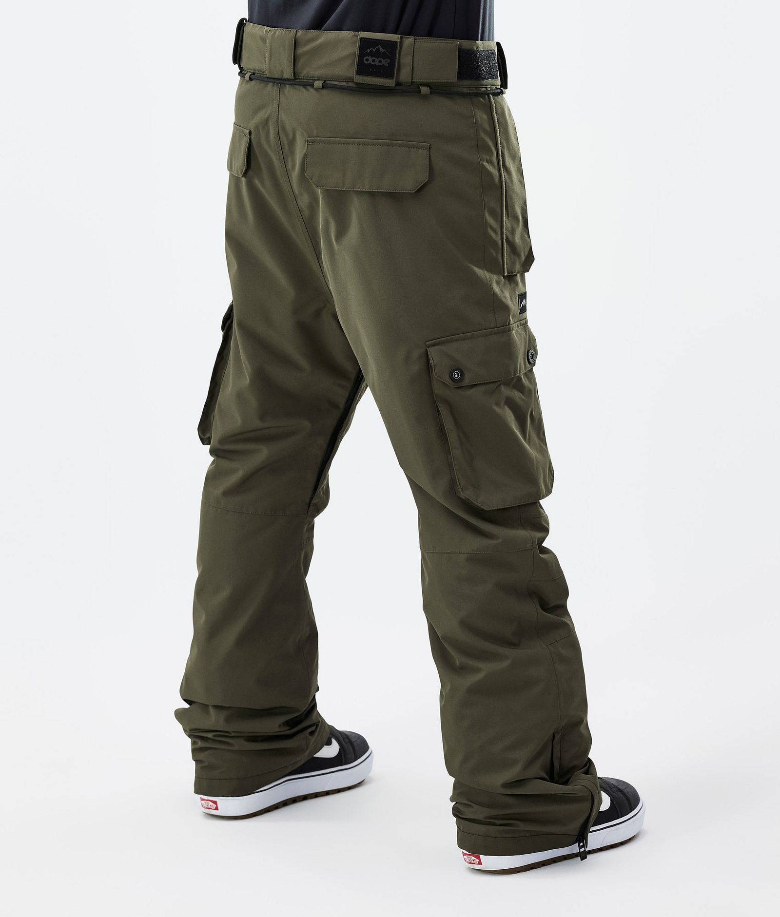 Dope Iconic Spodnie Snowboardowe Mężczyźni Olive Green