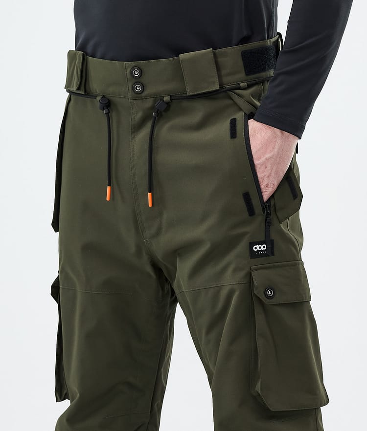 Dope Iconic Snowboard Broek Heren Olive Green, Image 5 of 7