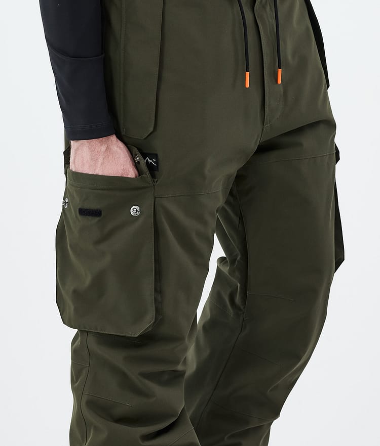 Dope Iconic Snowboard Broek Heren Olive Green, Image 6 of 7