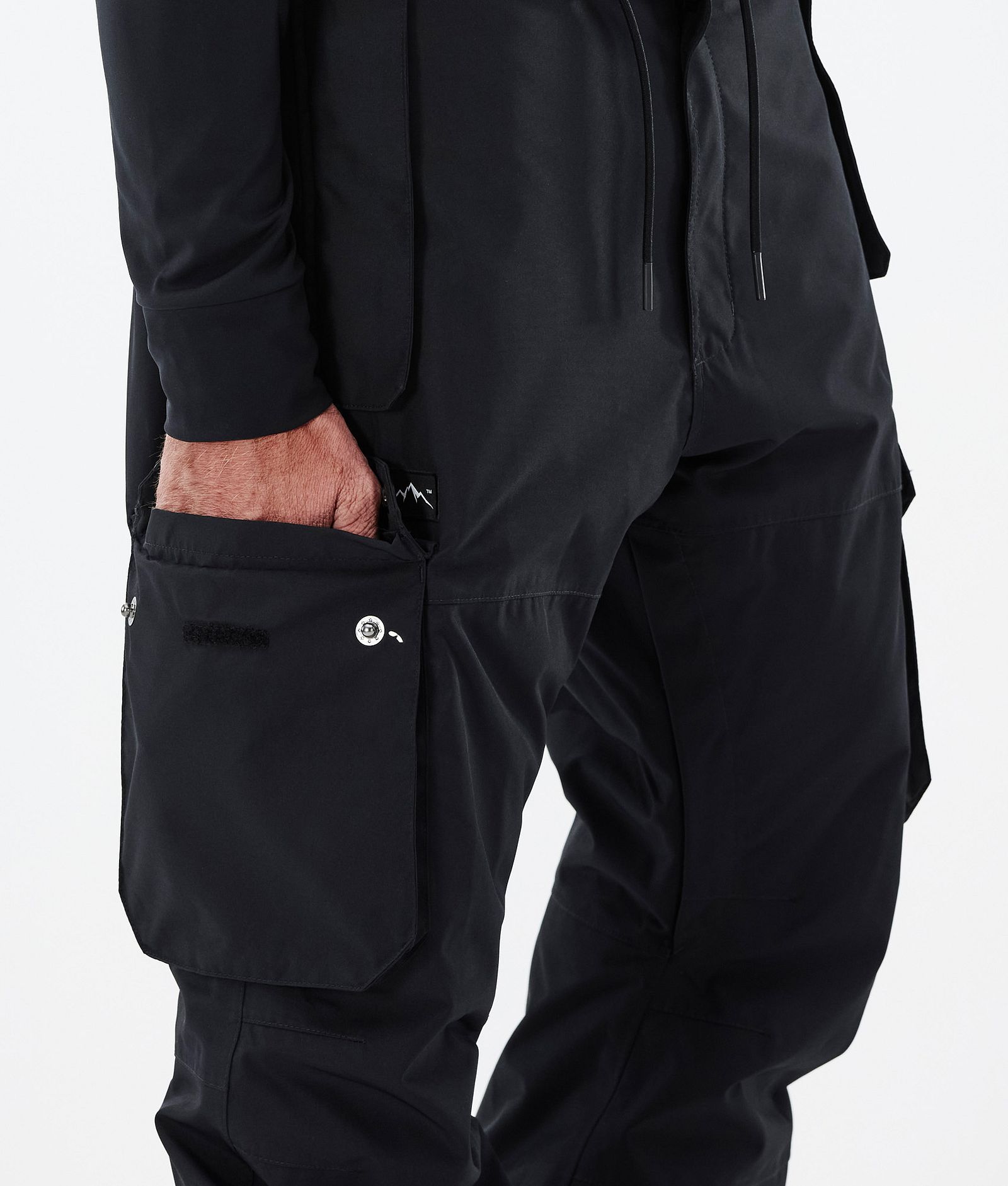 Dope Iconic Spodnie Snowboardowe Mężczyźni Blackout