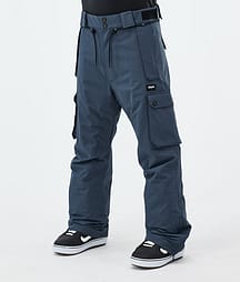 Dope Iconic Snowboard Pants Men Metal Blue