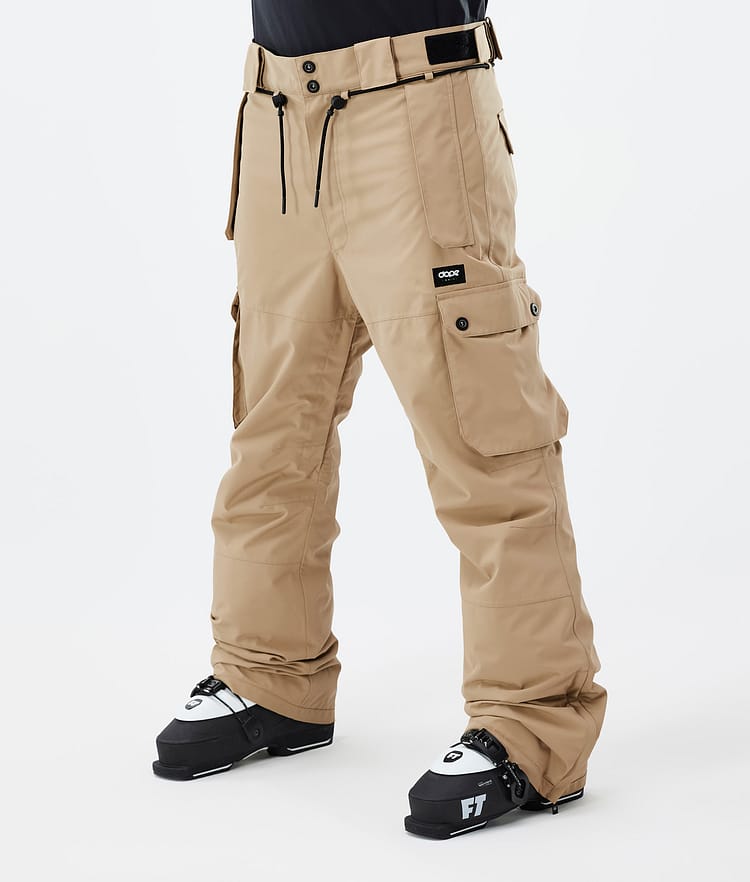 Dope Iconic Pantalones Esquí Hombre Khaki - Tierra