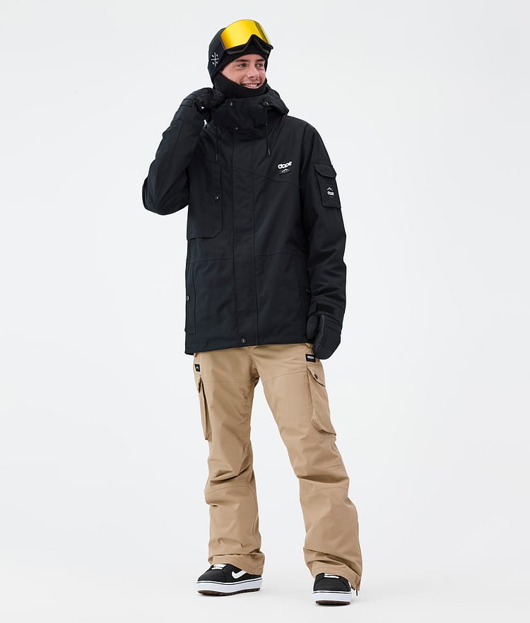 Dope Iconic Snowboard Broek Heren Khaki, Afbeelding 2 van 7