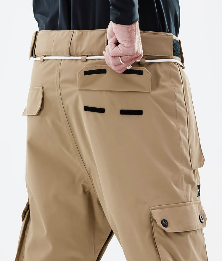Dope Iconic Pantalon de Snowboard Homme Khaki, Image 7 sur 7