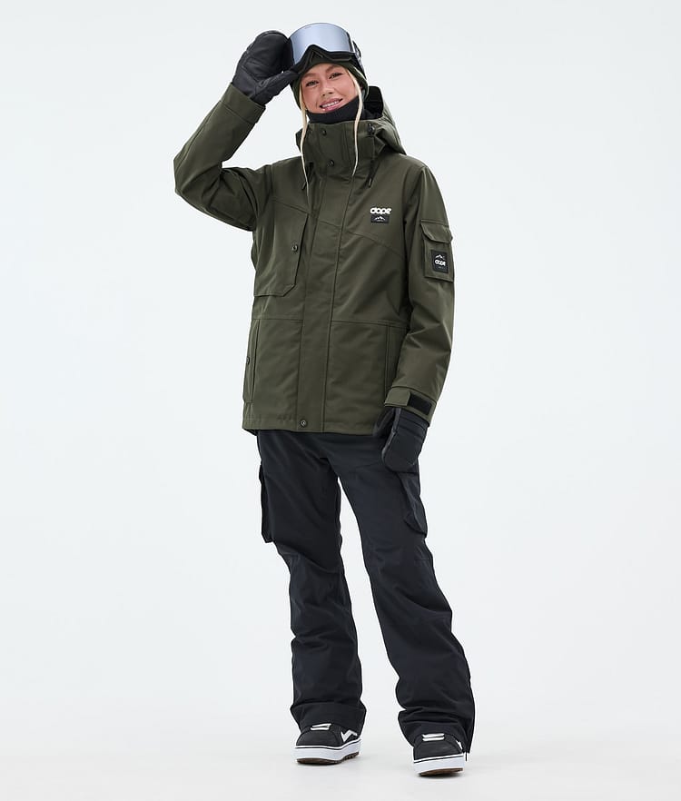 Dope Adept W Chaqueta Snowboard Mujer Olive Green, Image 2 of 9