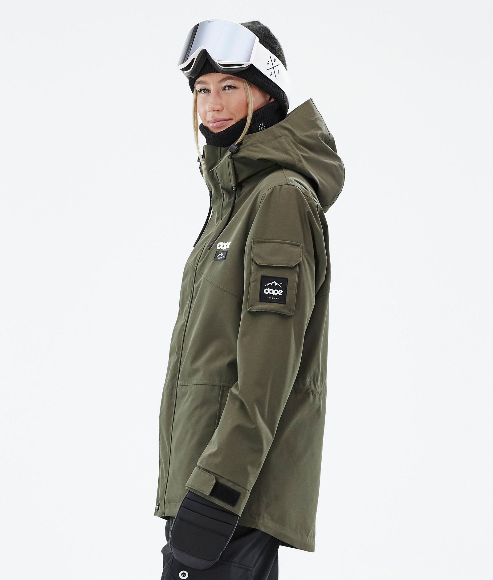 Dope Adept W Veste Snowboard Femme Olive Green Renewed, Image 6 sur 10