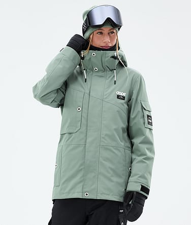 Dope Adept W Snowboard Jacket Faded Green