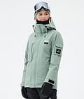 Dope Adept W Snowboard Jacket Women Faded Green Renewed