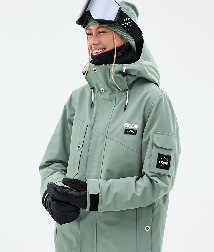 Dope Adept W Giacca Snowboard Donna Faded Green, Immagine 2 di 10