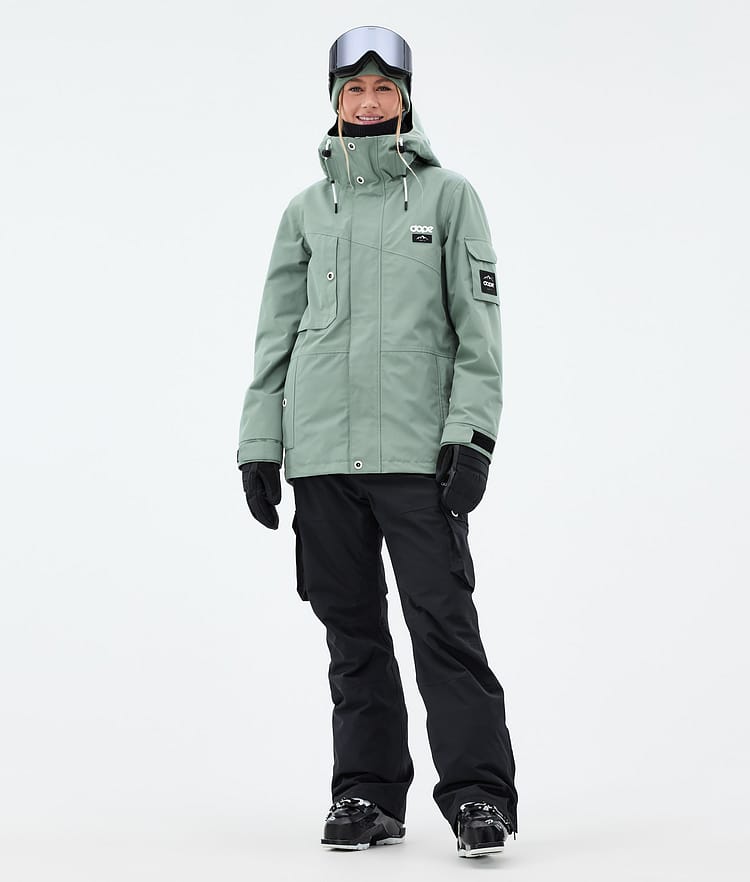 Dope Adept W Ski jas Dames Faded Green, Afbeelding 3 van 10