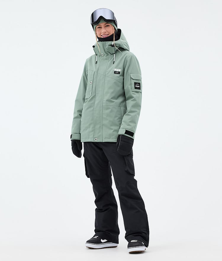 Dope Adept W Giacca Snowboard Donna Faded Green, Immagine 3 di 10