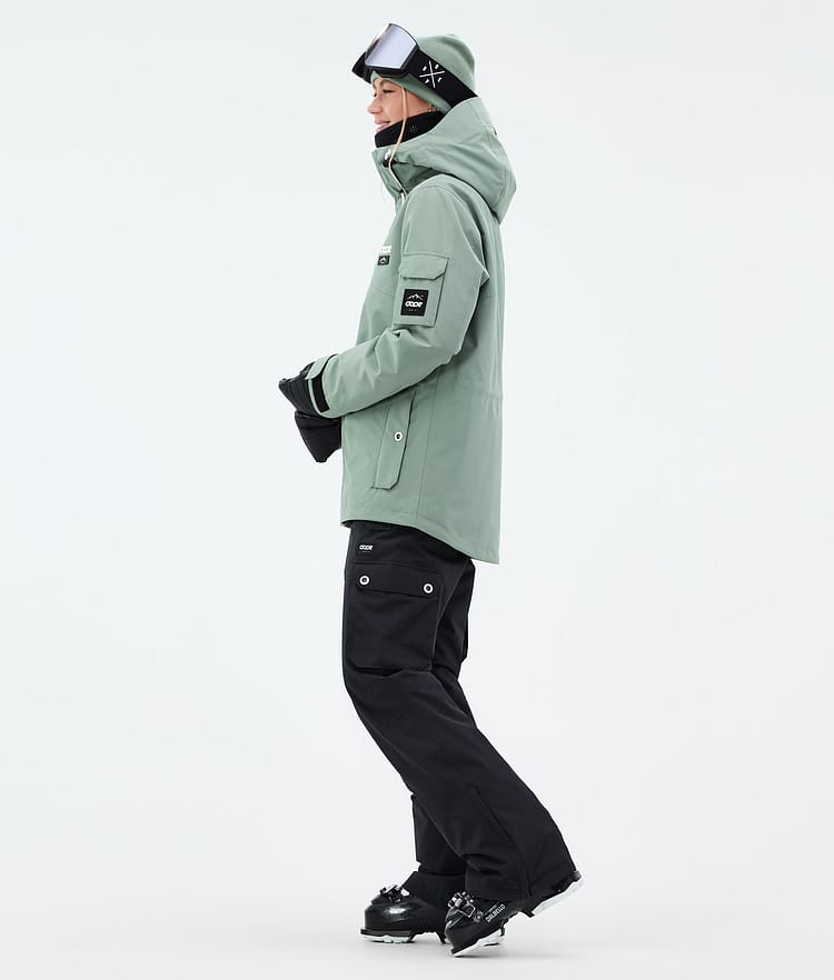 Dope Adept W Ski jas Dames Faded Green, Afbeelding 4 van 10