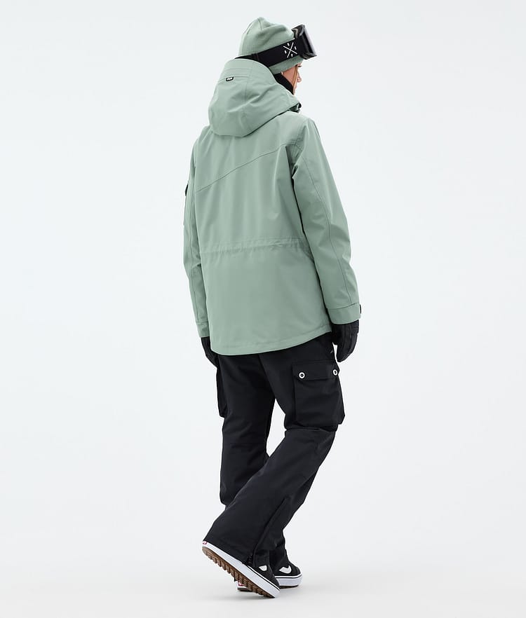 Dope Adept W Giacca Snowboard Donna Faded Green, Immagine 5 di 10