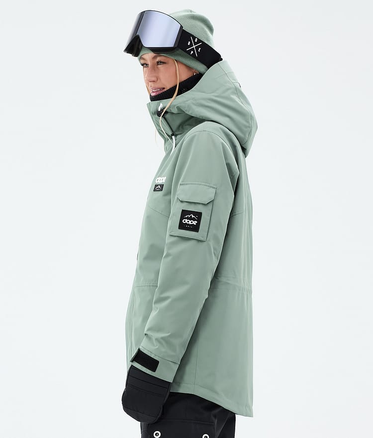 Dope Adept W Giacca Snowboard Donna Faded Green, Immagine 6 di 10
