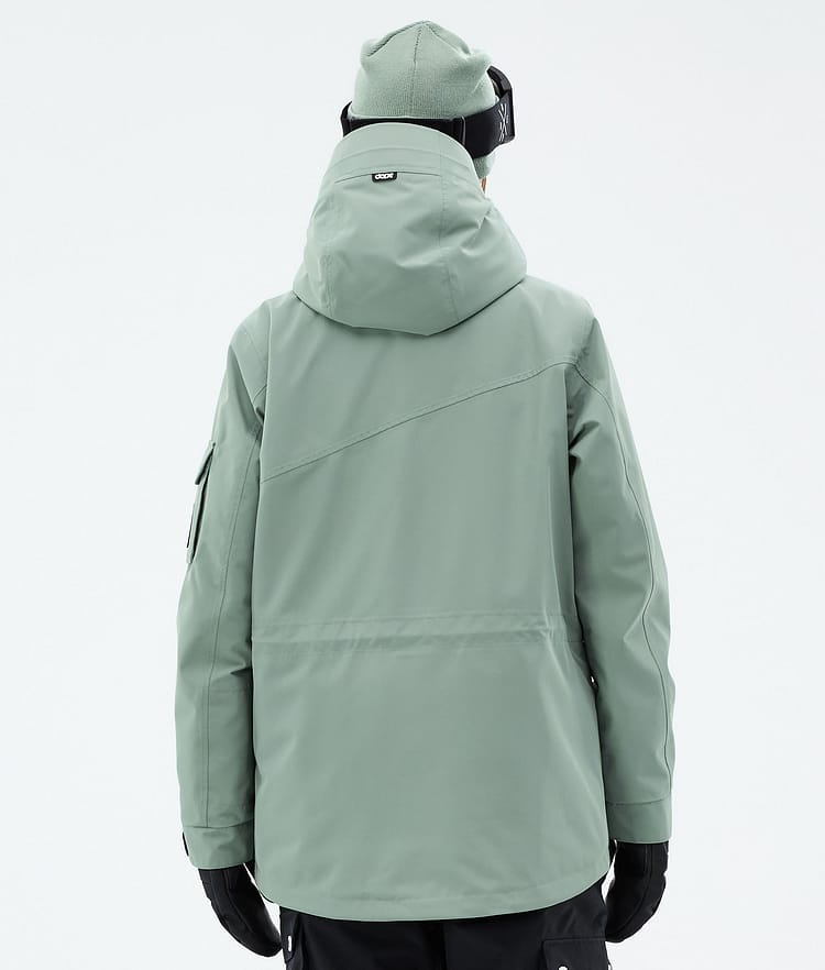 Dope Adept W Giacca Snowboard Donna Faded Green, Immagine 7 di 10