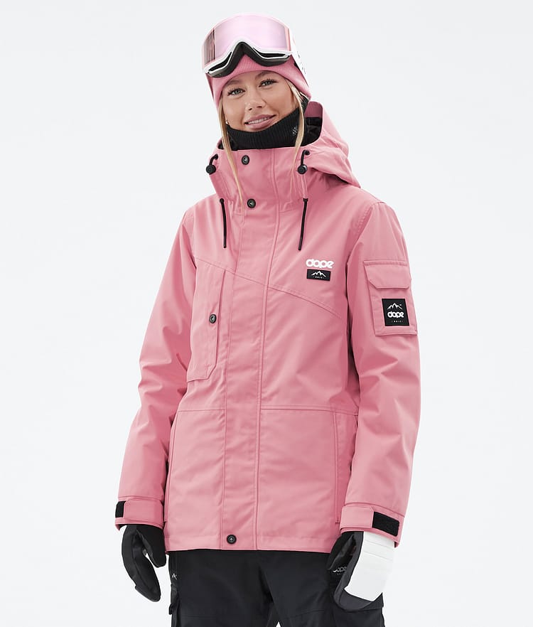 Dope Adept W Snowboardjakke Dame Pink Renewed, Billede 1 af 10