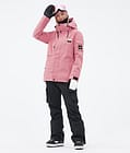 Dope Adept W Snowboardjakke Dame Pink Renewed, Billede 3 af 10