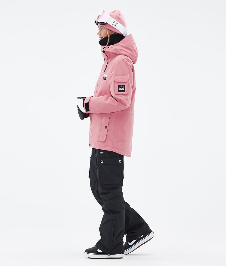Dope Adept W Kurtka Snowboardowa Kobiety Pink, Zdjęcie 4 z 10