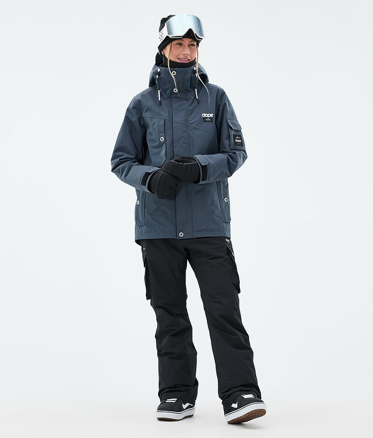 Dope Adept W Snowboard Jacket Women Metal Blue Renewed, Image 3 of 10