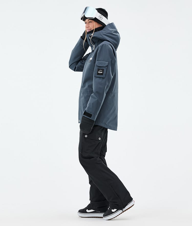 Dope Adept W Snowboard Jacket Women Metal Blue Renewed, Image 4 of 10