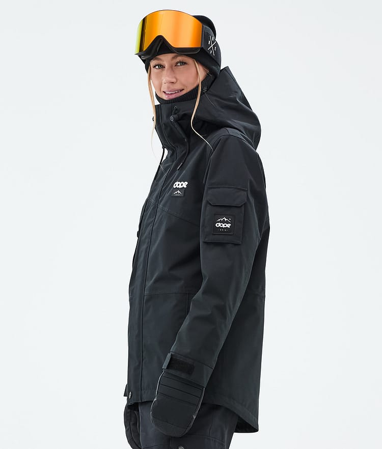 Dope Adept W Snowboard Jacket Women Blackout Renewed, Image 6 of 10