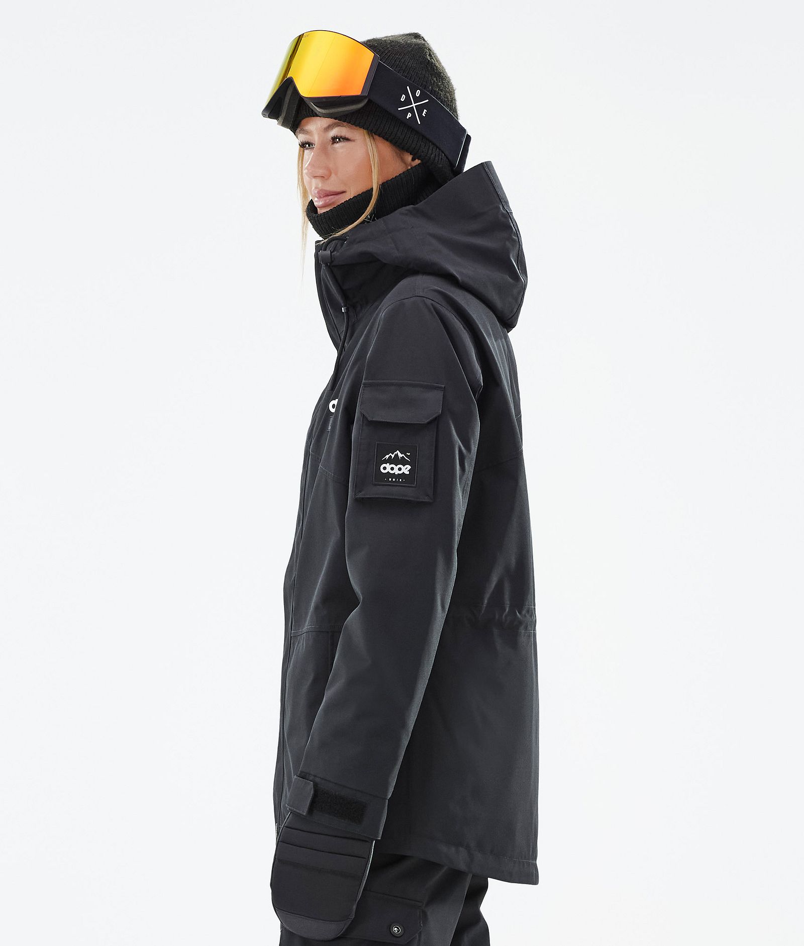 Dope Adept W Skijacke Damen Blackout, Bild 6 von 10