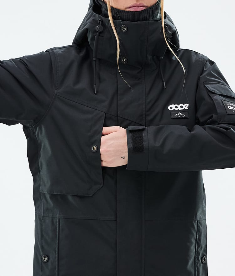 Dope Adept W Snowboard Jacket Women Blackout Renewed, Image 9 of 10