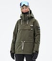 Dope Annok W Veste de Ski Femme Olive Green