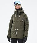 Dope Annok W Snowboard Jacket Women Olive Green Renewed, Image 1 of 9