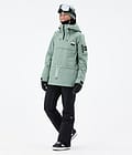 Dope Annok W Giacca Snowboard Donna Faded Green