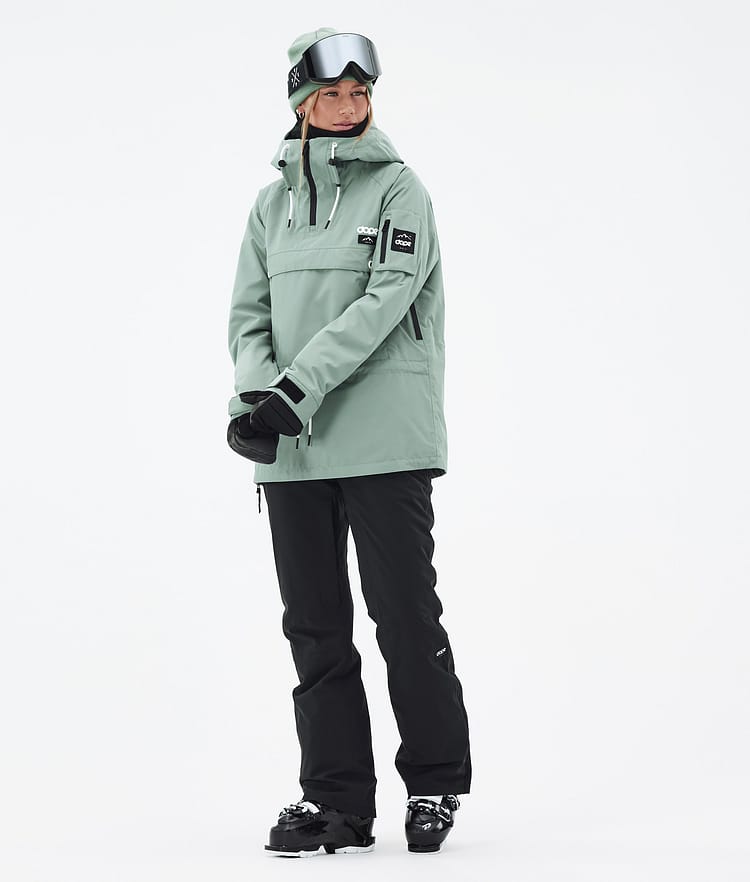 Dope Annok W Veste de Ski Femme Faded Green