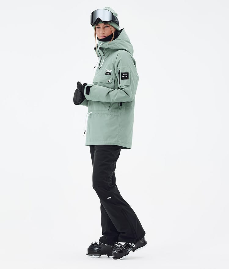 Dope Annok W Veste de Ski Femme Faded Green