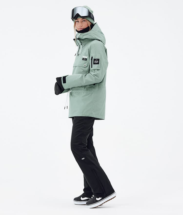 Dope Annok W Snowboard jas Dames Faded Green, Afbeelding 3 van 8