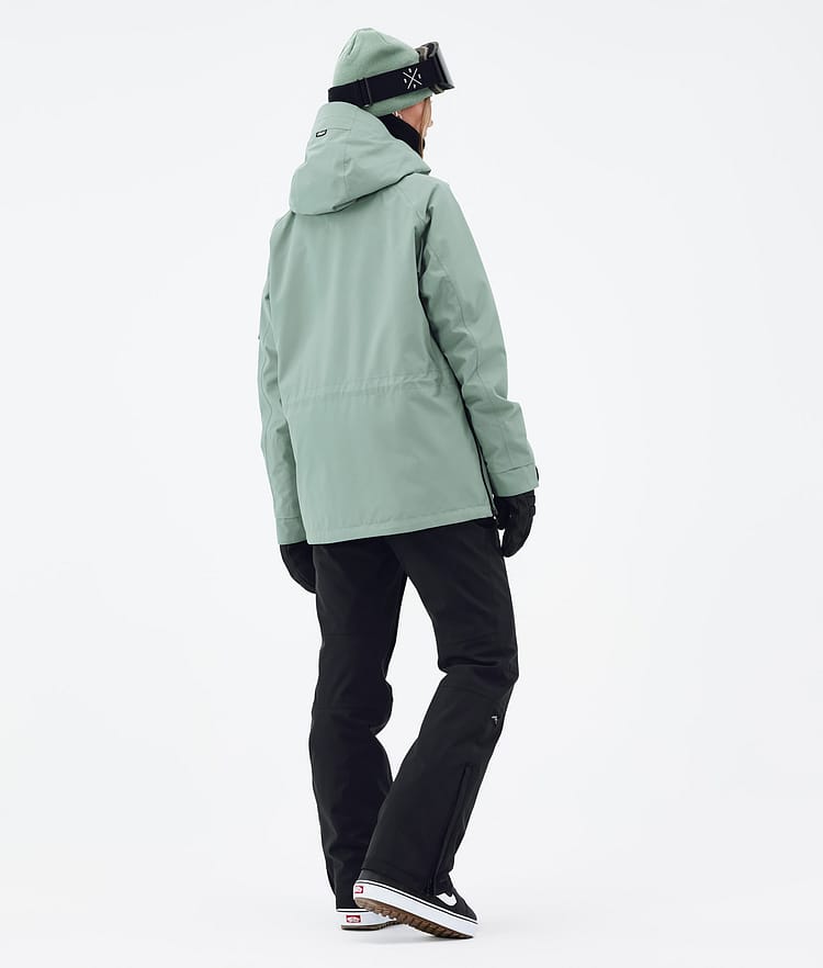 Dope Annok W Snowboard jas Dames Faded Green, Afbeelding 4 van 8