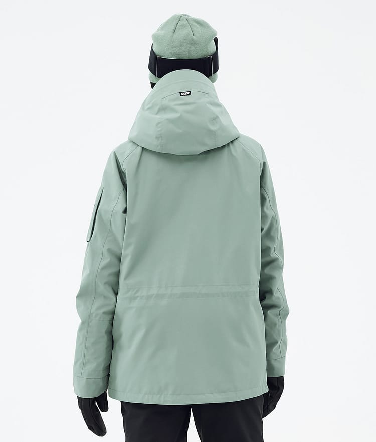 Dope Annok W Snowboard jas Dames Faded Green, Afbeelding 6 van 8