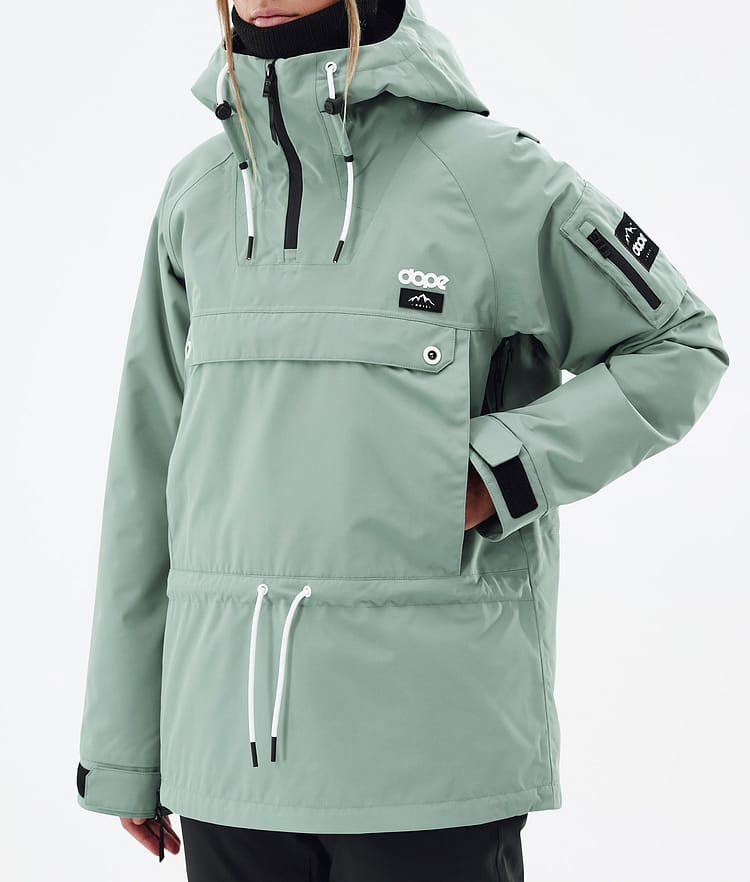Dope Annok W Snowboard jas Dames Faded Green, Afbeelding 7 van 8
