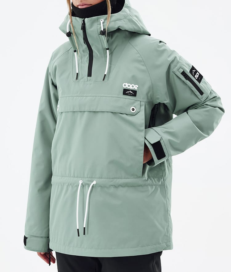 Dope Annok W Veste de Ski Femme Faded Green