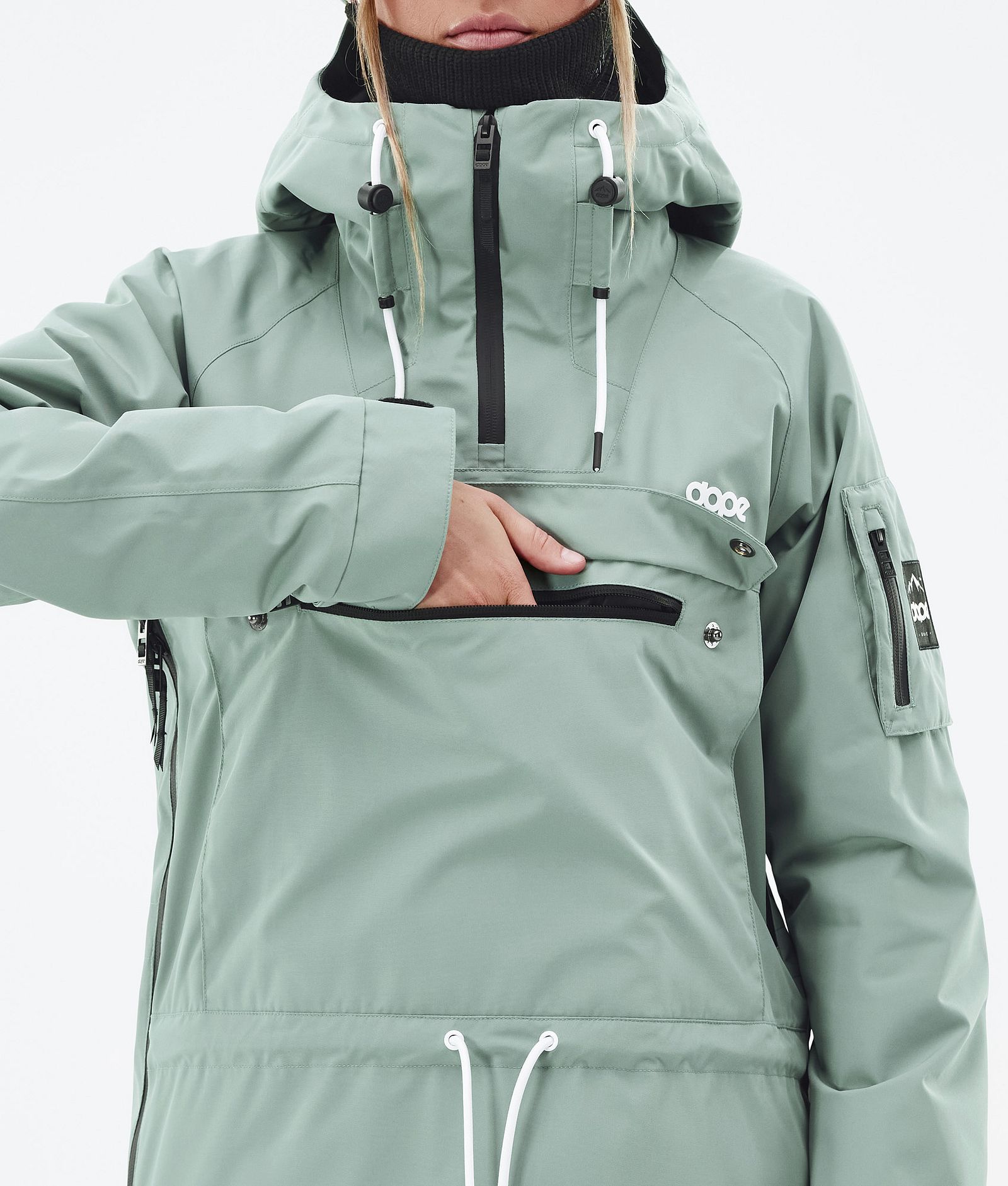 Dope Annok W Snowboard Jacket Women Faded Green Renewed