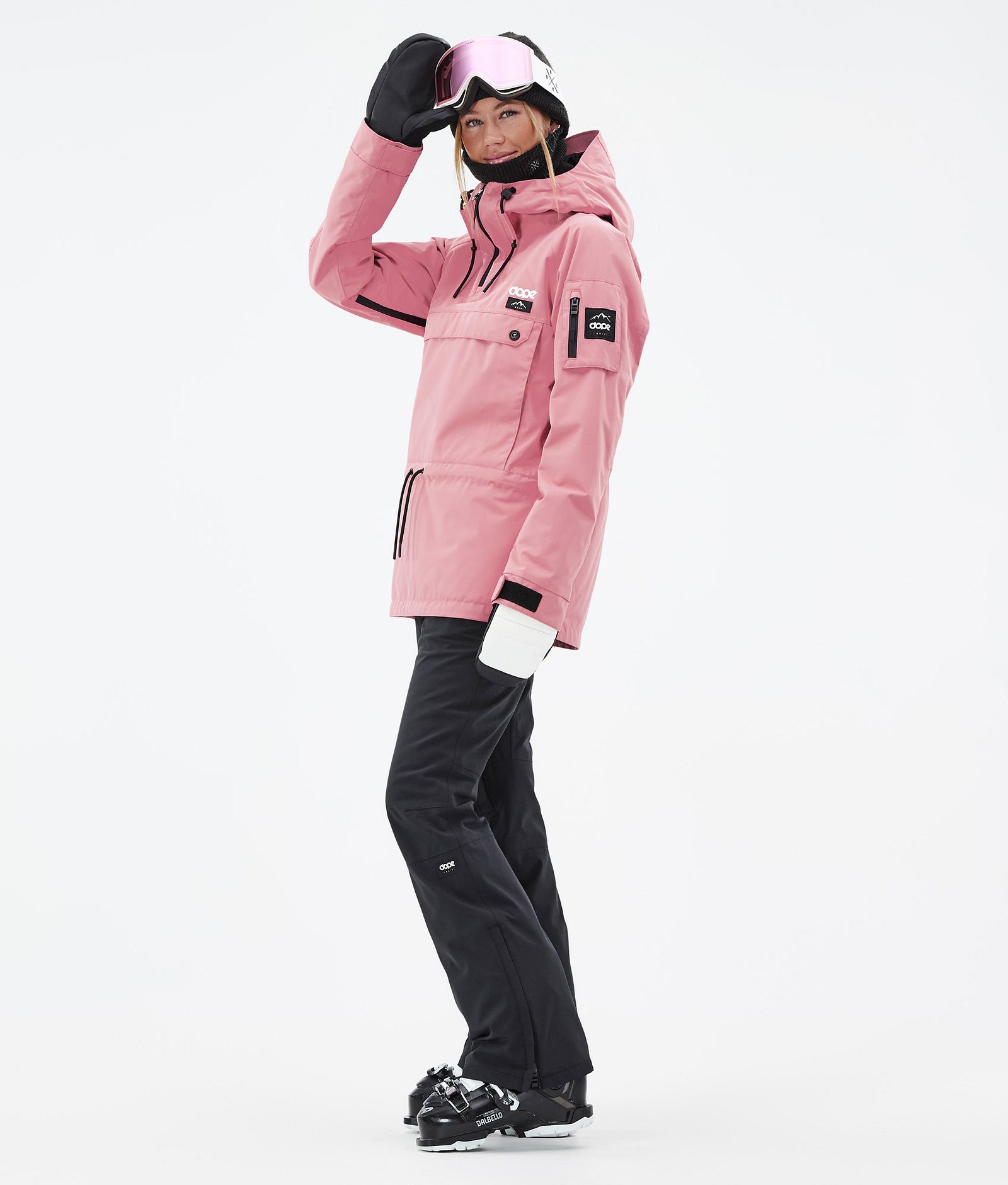 Dope Annok W Veste de Ski Femme Pink, Image 4 sur 9