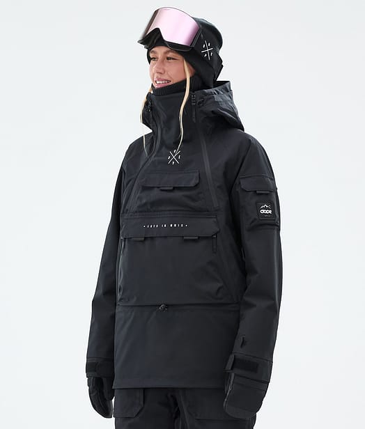 Dope Akin W Snowboard Jacket Women Black