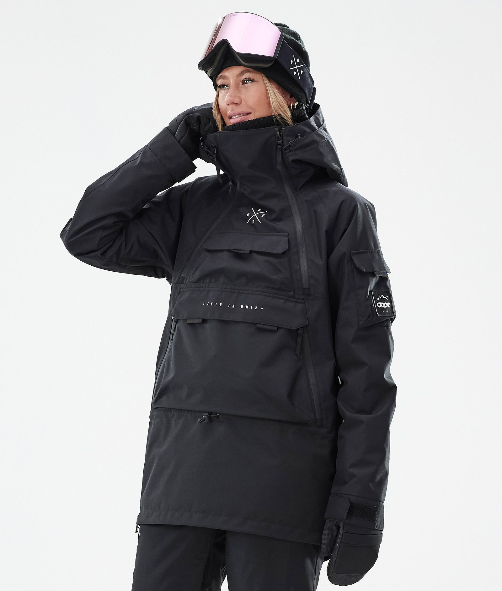 Dope Akin W Veste Snowboard Femme Black Renewed, Image 1 sur 9