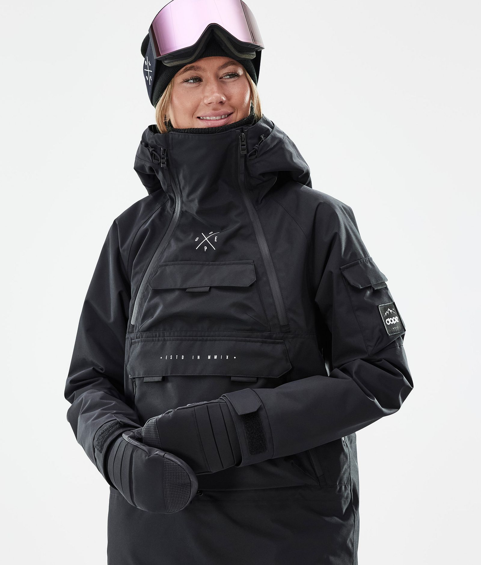 Dope Akin W Snowboard Jacket Women Black, Image 2 of 9