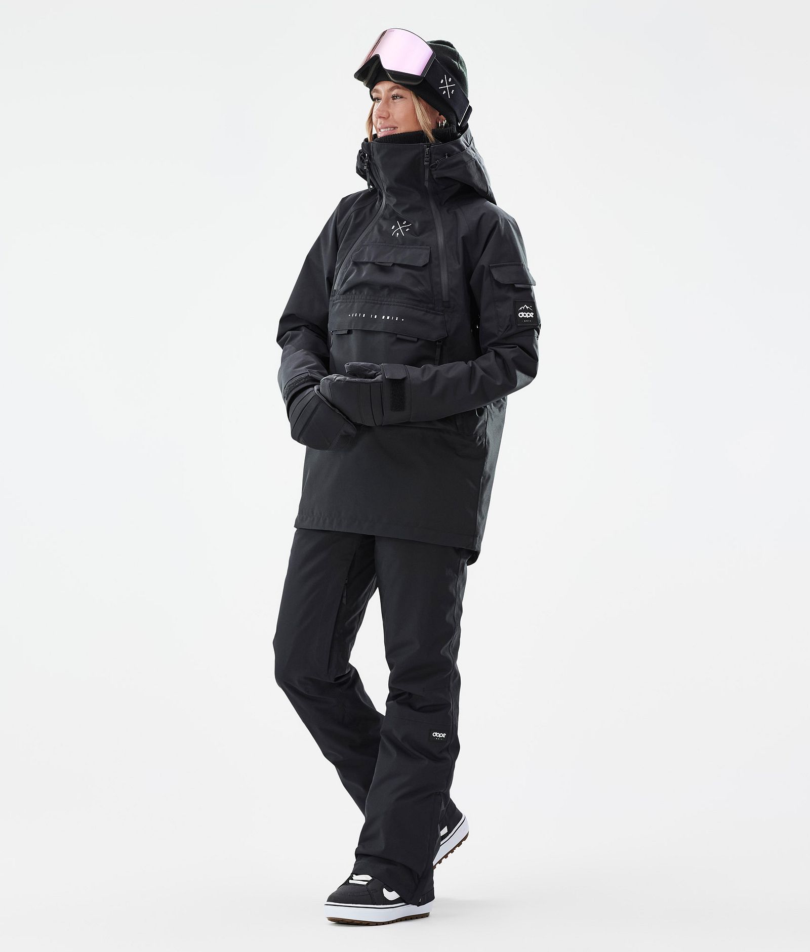 Dope Akin W Veste Snowboard Femme Black, Image 3 sur 9