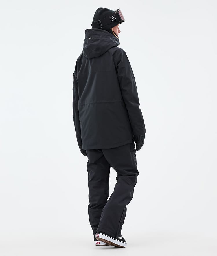 Dope Akin W Giacca Snowboard Donna Black, Immagine 5 di 10